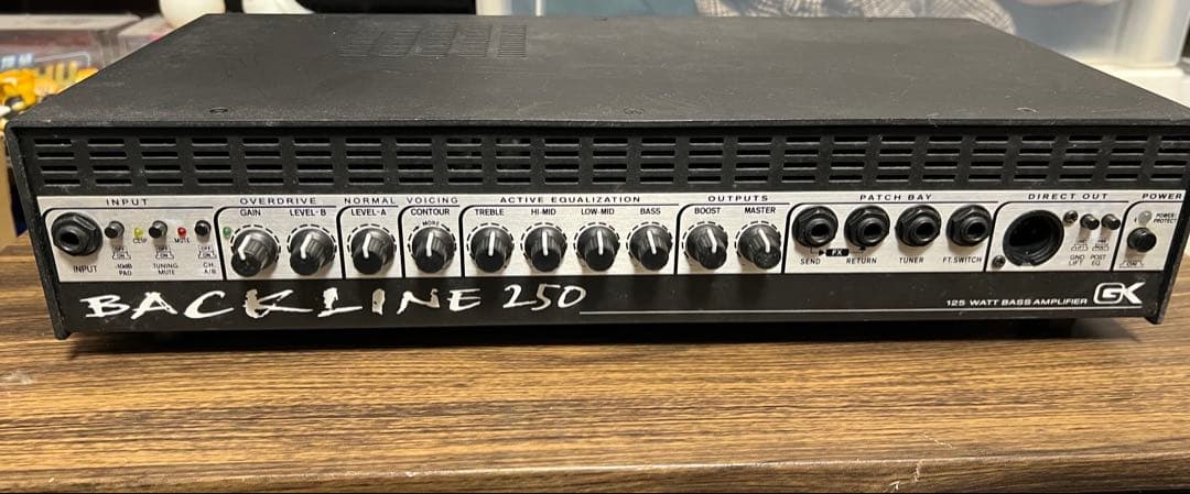 即発送 GALLIEN KRUEGER BACKLINE 250 ベースアンプ