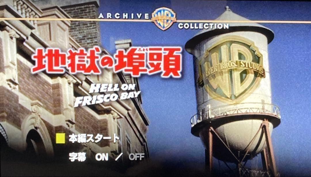 地獄の埠頭('55米)　DVD 日本語字幕　アラン・ラッド