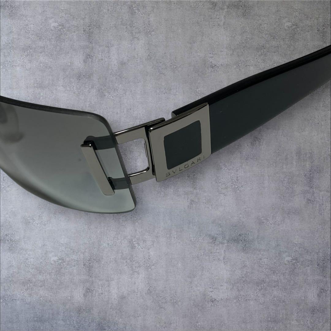 小物 BVLGARI BLACK sunglasses rimless archive