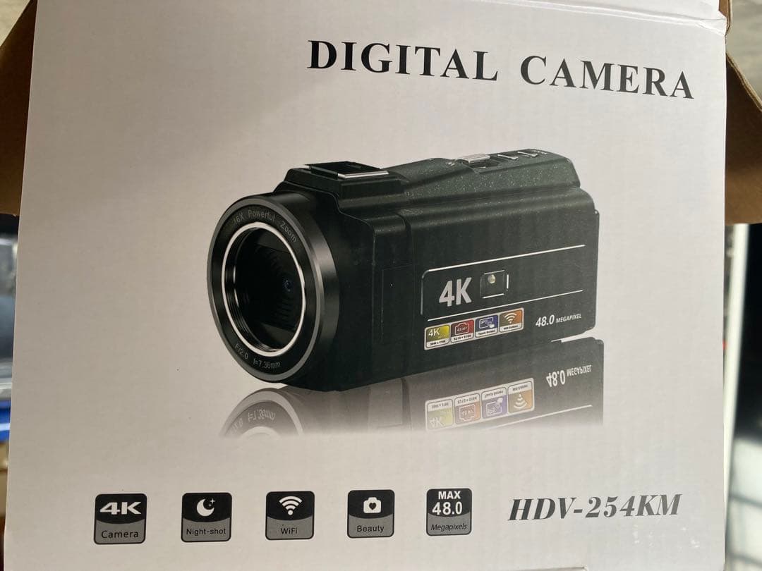 4Kデジタルビデオカメラ HDV-254KM