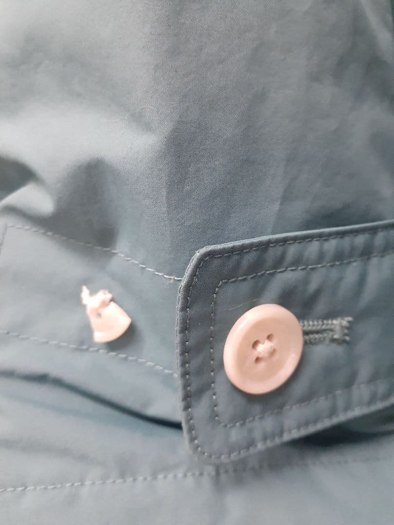 FRED PERRY フレッドペリー ターコイズ色フード付きモッズコート