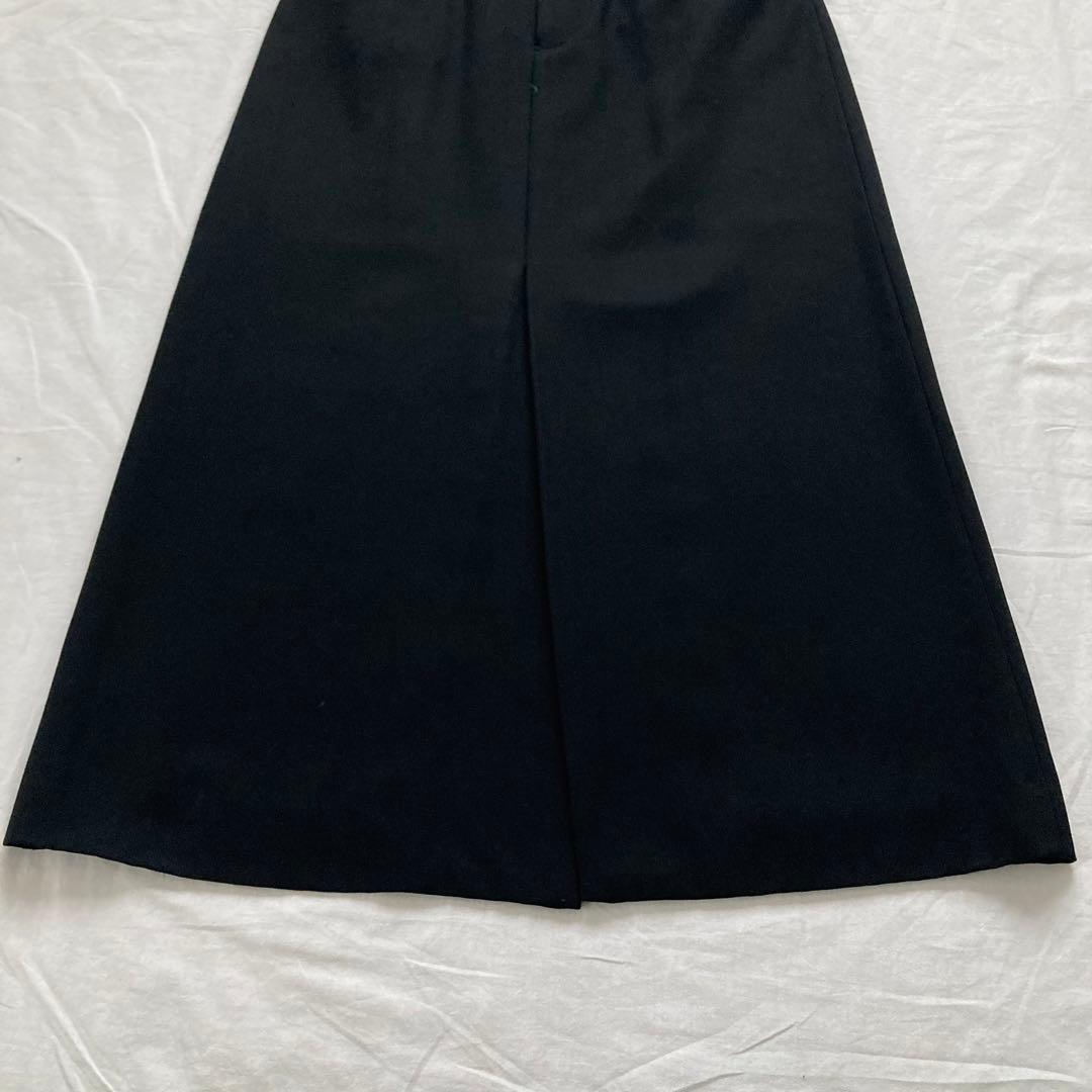 美品✨ISSEYMIYAKE イッセイミヤケ　ブラック　スリット　ロングスカート