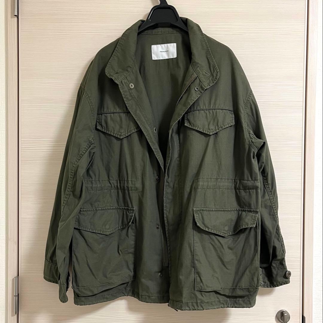 FRAMeWORK 24SS リップストップミリタリーブルゾン