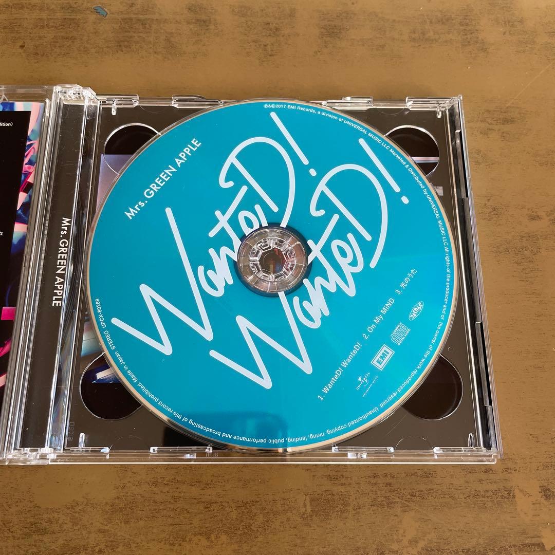 Mrs.GREEN APPLE 初回限定版 WanteD!WanteD!