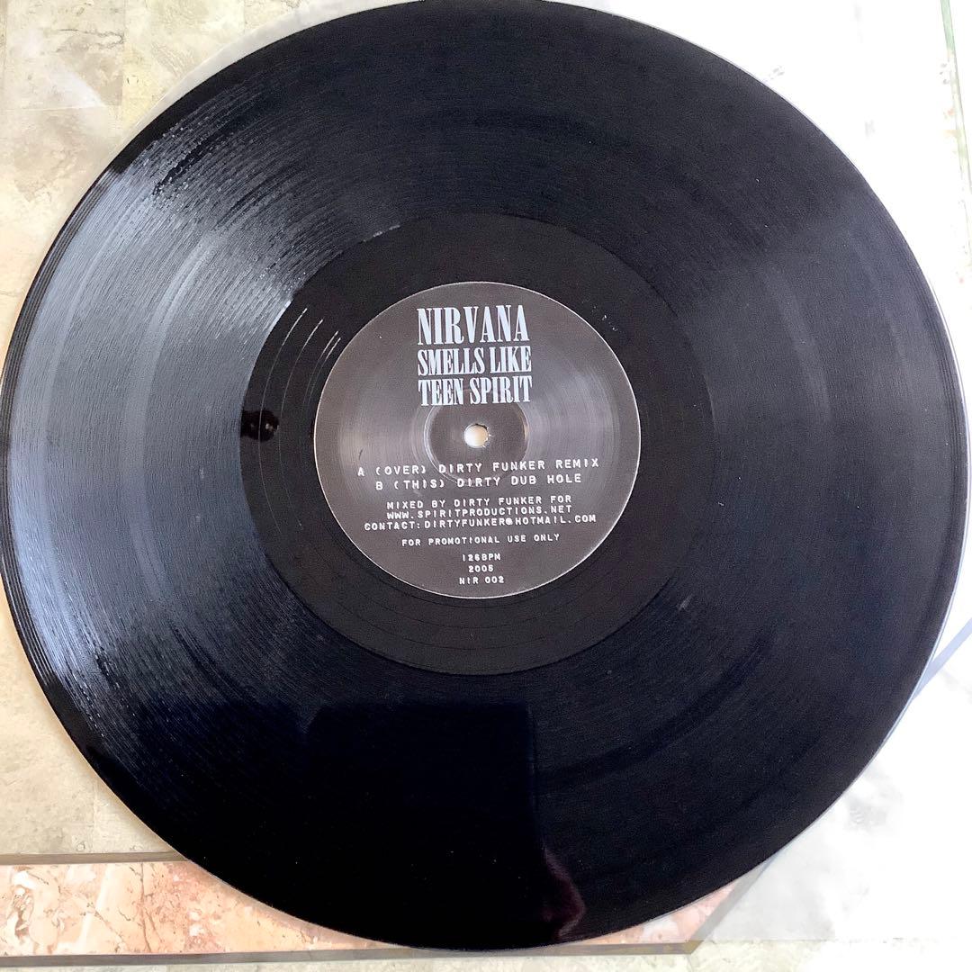 超激レア！ニルヴァーナ DJプロモ 180g重量盤 EU盤 12インチシングル