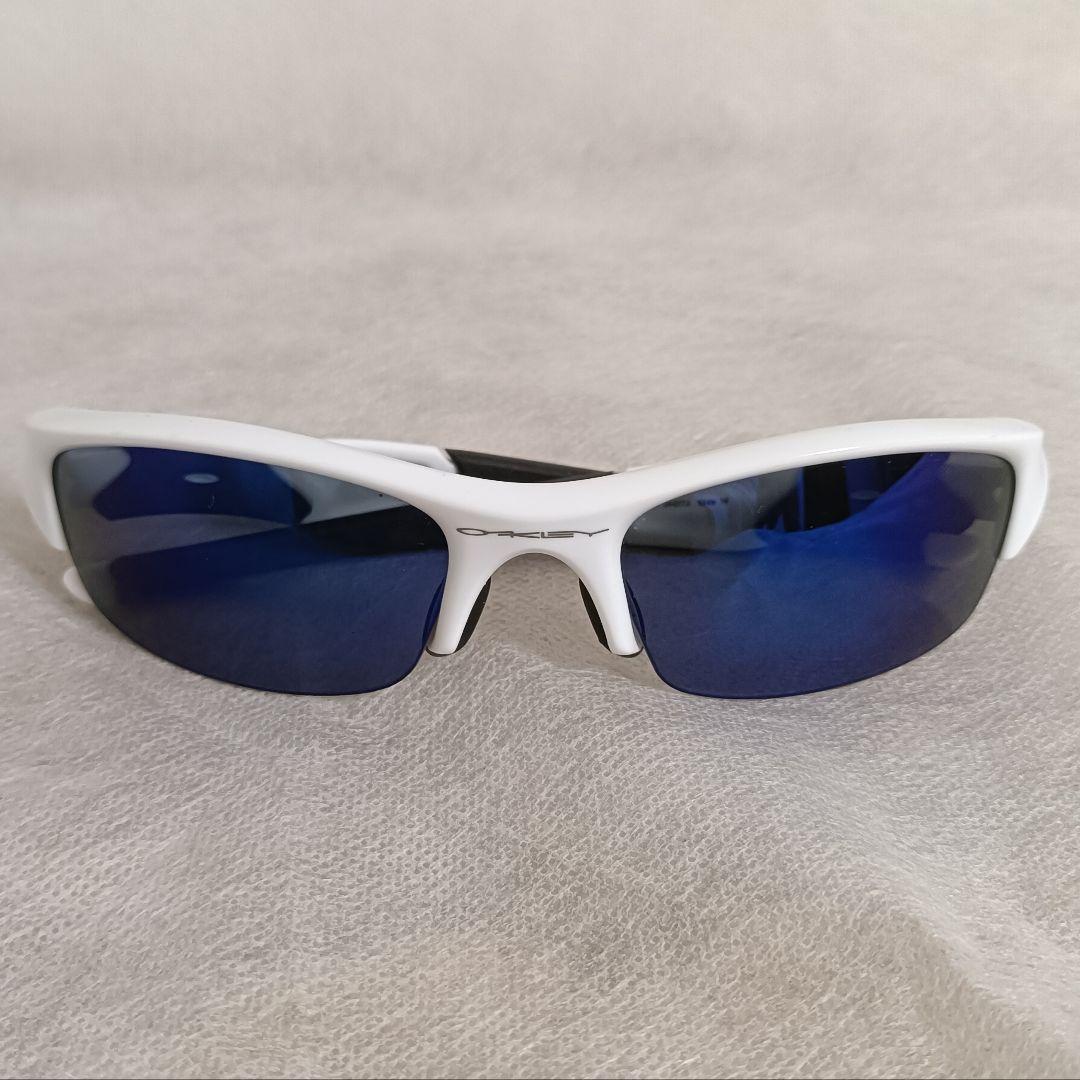 美品☆オークリー OAKLEY サングラス フラックジャケット