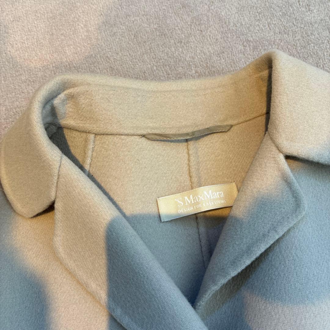 S Max Mara ベージュ ロングコート　美品