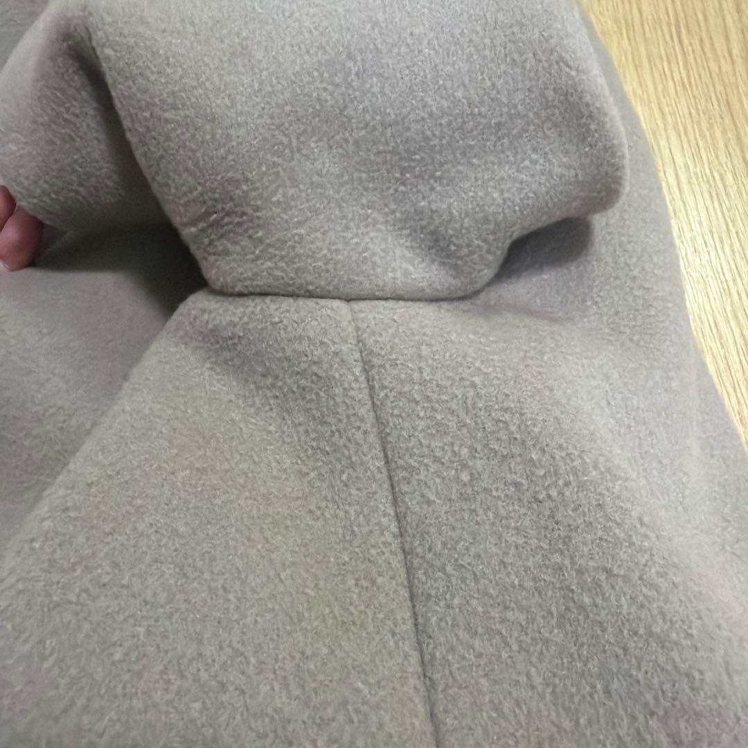 【美品】イエナIÉNA MANTECO ノーカラーコート　サイズ38
