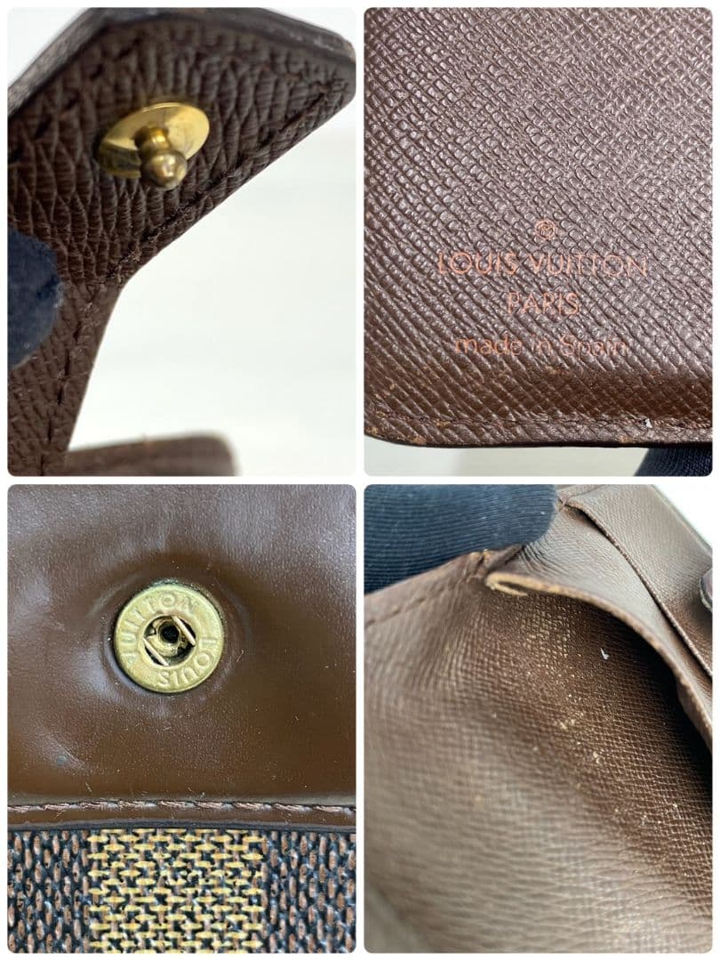 良品✨️ LOUIS VUITTON ルイヴィトン ダミエ コンパクトジップ