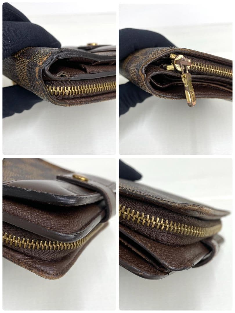 良品✨️ LOUIS VUITTON ルイヴィトン ダミエ コンパクトジップ
