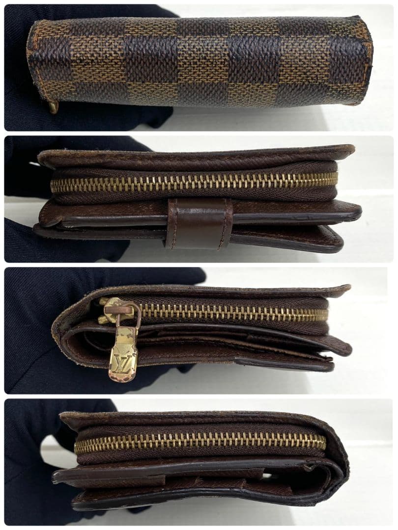 良品✨️ LOUIS VUITTON ルイヴィトン ダミエ コンパクトジップ