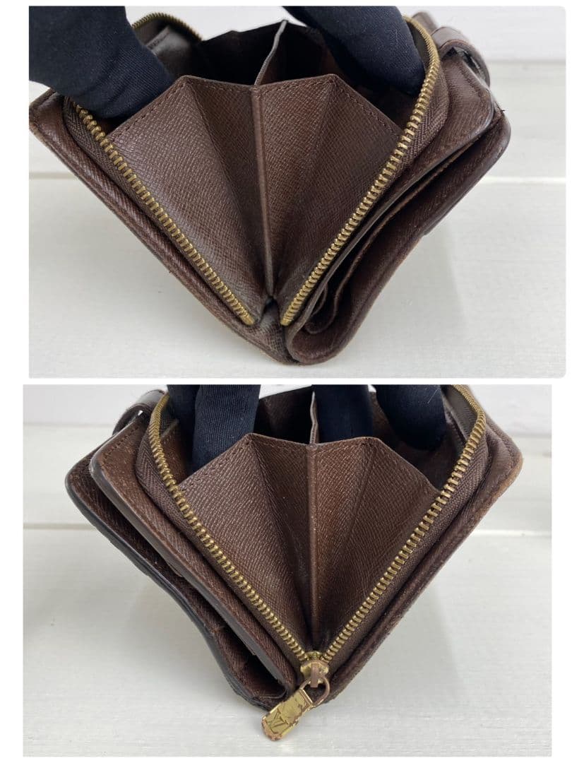 良品✨️ LOUIS VUITTON ルイヴィトン ダミエ コンパクトジップ