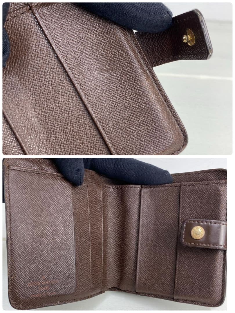 良品✨️ LOUIS VUITTON ルイヴィトン ダミエ コンパクトジップ