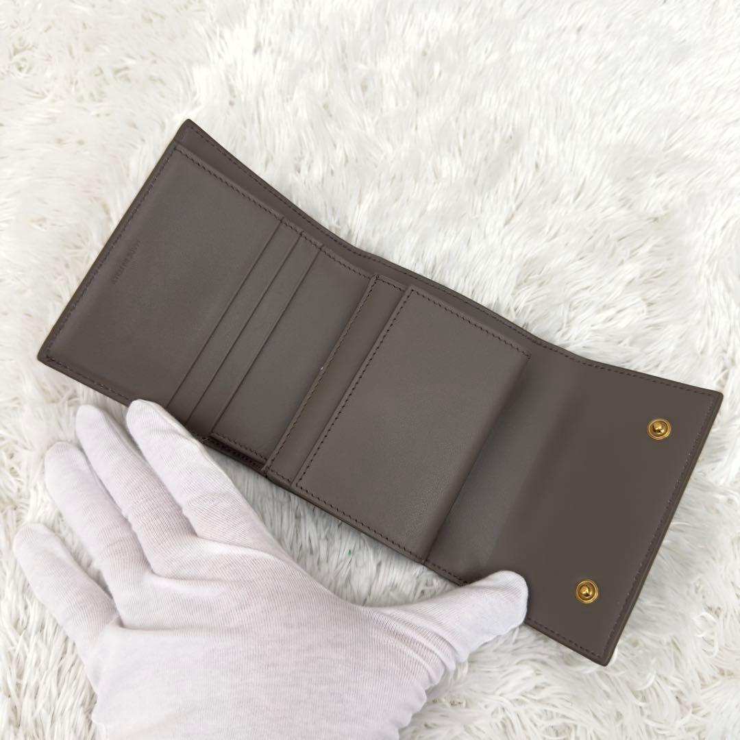 極上美品⭐️CELINE セリーヌ トリフォールドウォレット 財布 カーフレザー