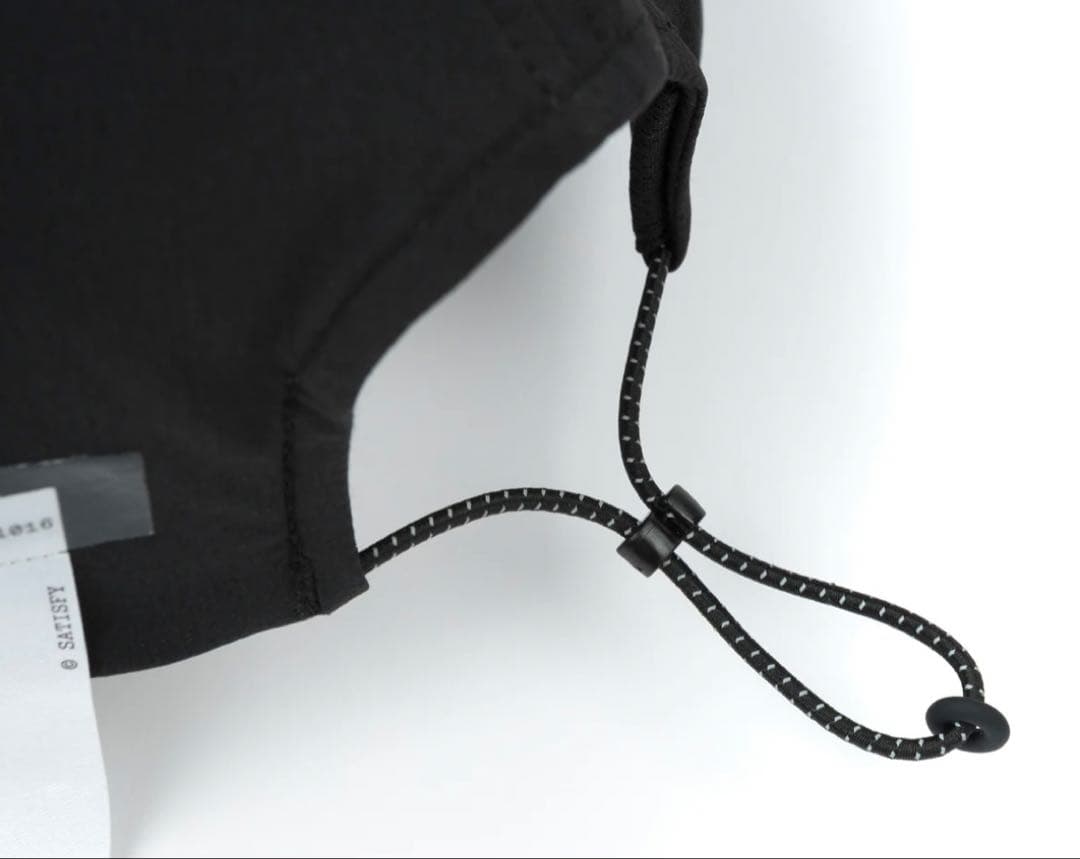 【新品】SATISFY Running Cult Member Cap 黒