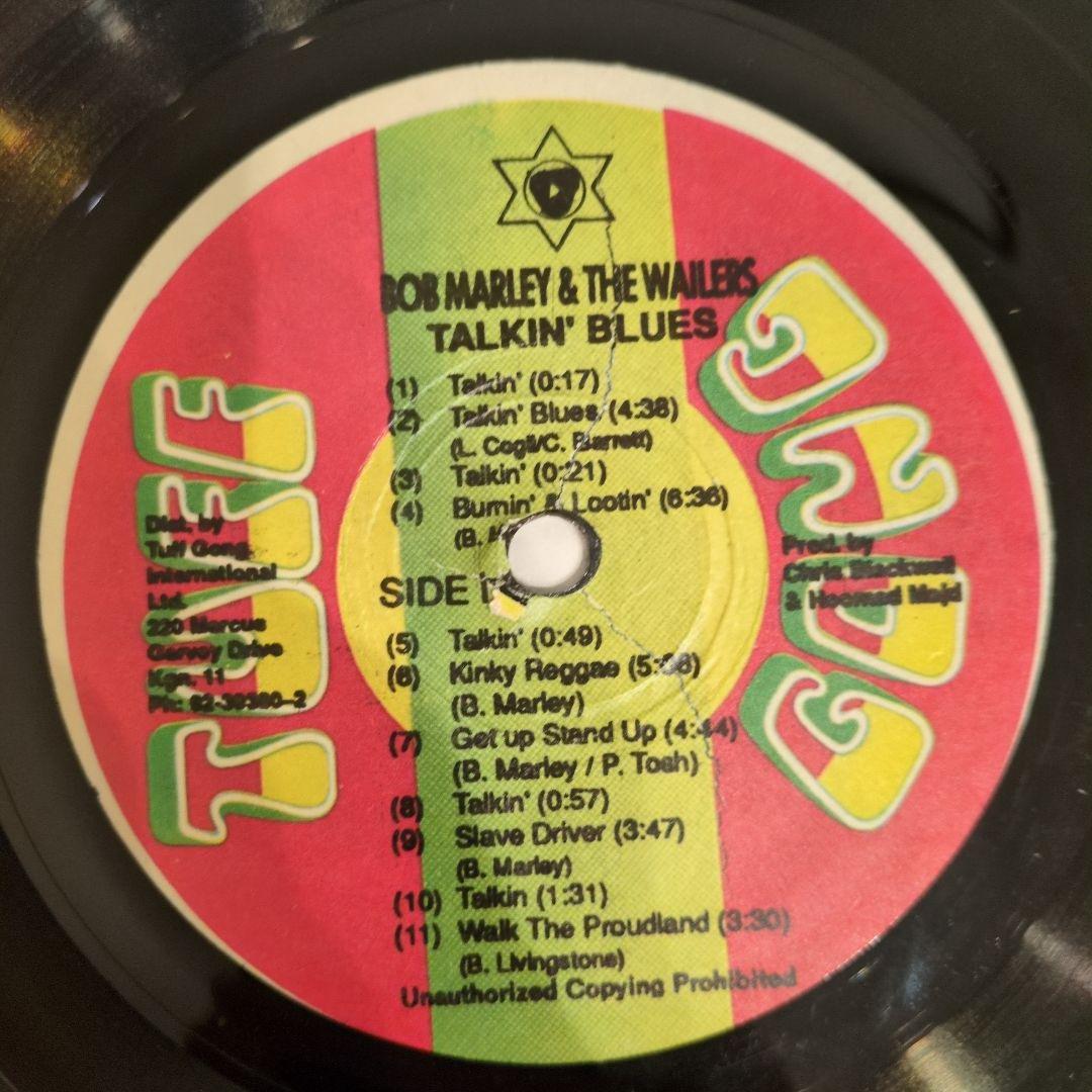 希少 ジャマイカ盤 ボブマーリー Talkin' Blues BobMarley