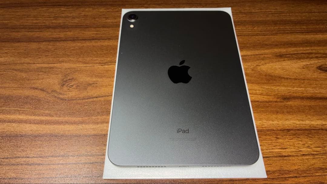 iPad mini 第6世代 256GB Wi-Fi スペースグレイ フィルム付