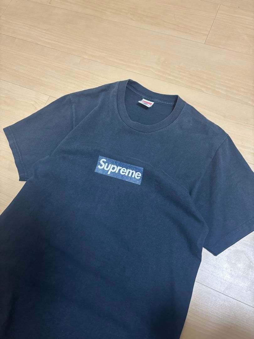 supreme Tシャツ　ヤンキースコラボ