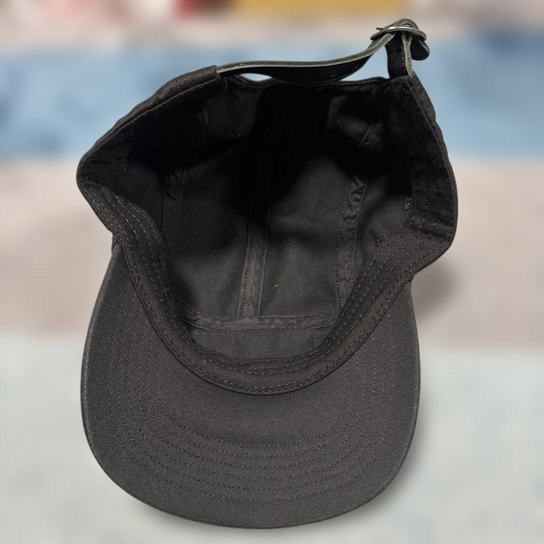 シュプリーム　キャップ　黒　新品　未使用