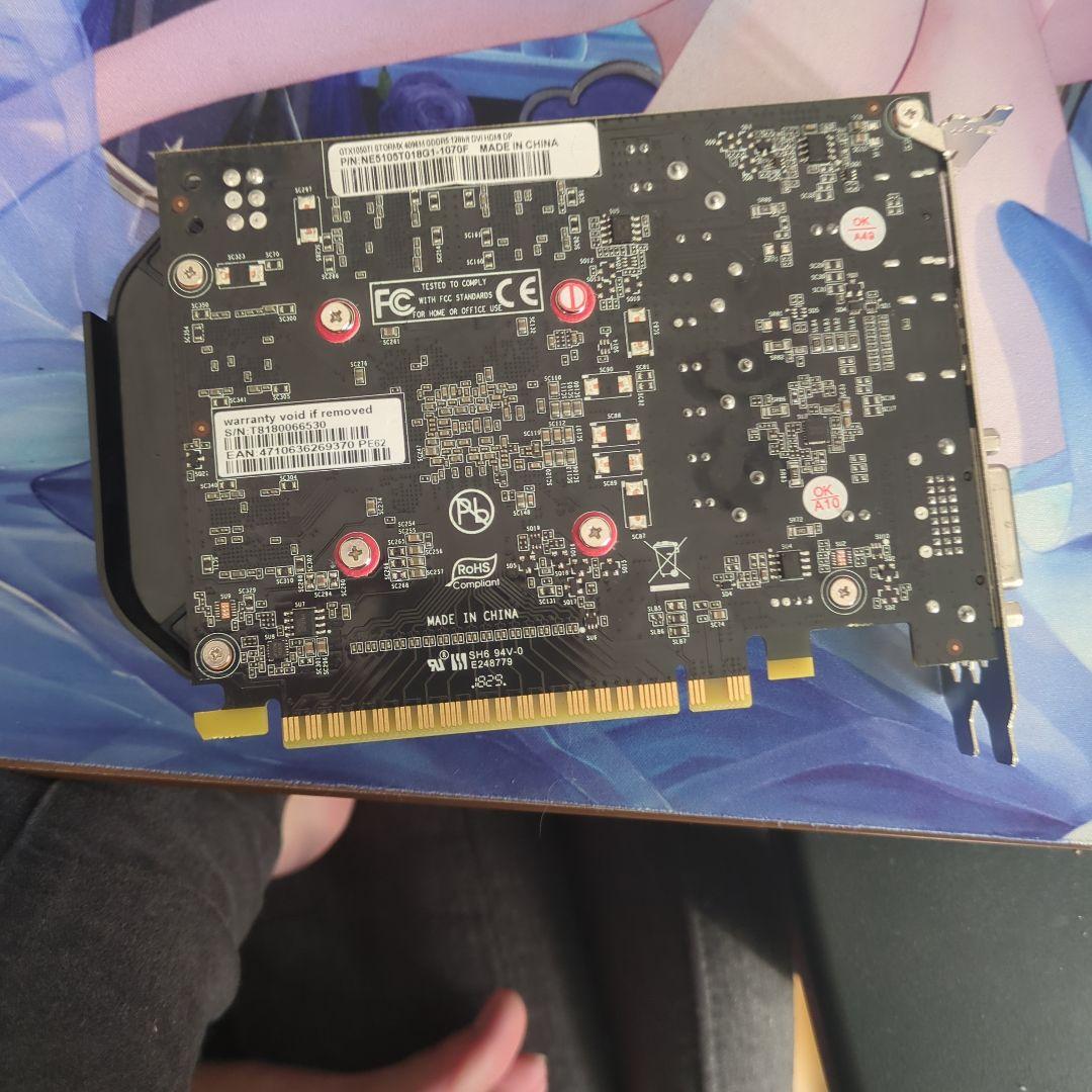 【値段交渉可】　PALIT GeForce GTX 1050ti 4gb