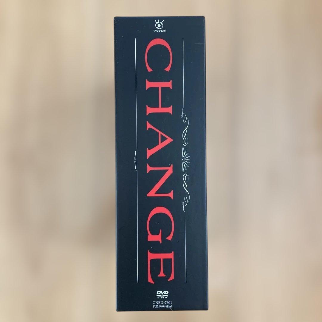 CHANGE DVD-BOX〈6枚組〉木村拓哉　未使用に近い：美品