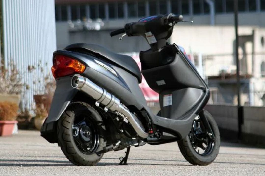 専用スズキ08 アドレスV125 CF46Aステンレス マフラーR300