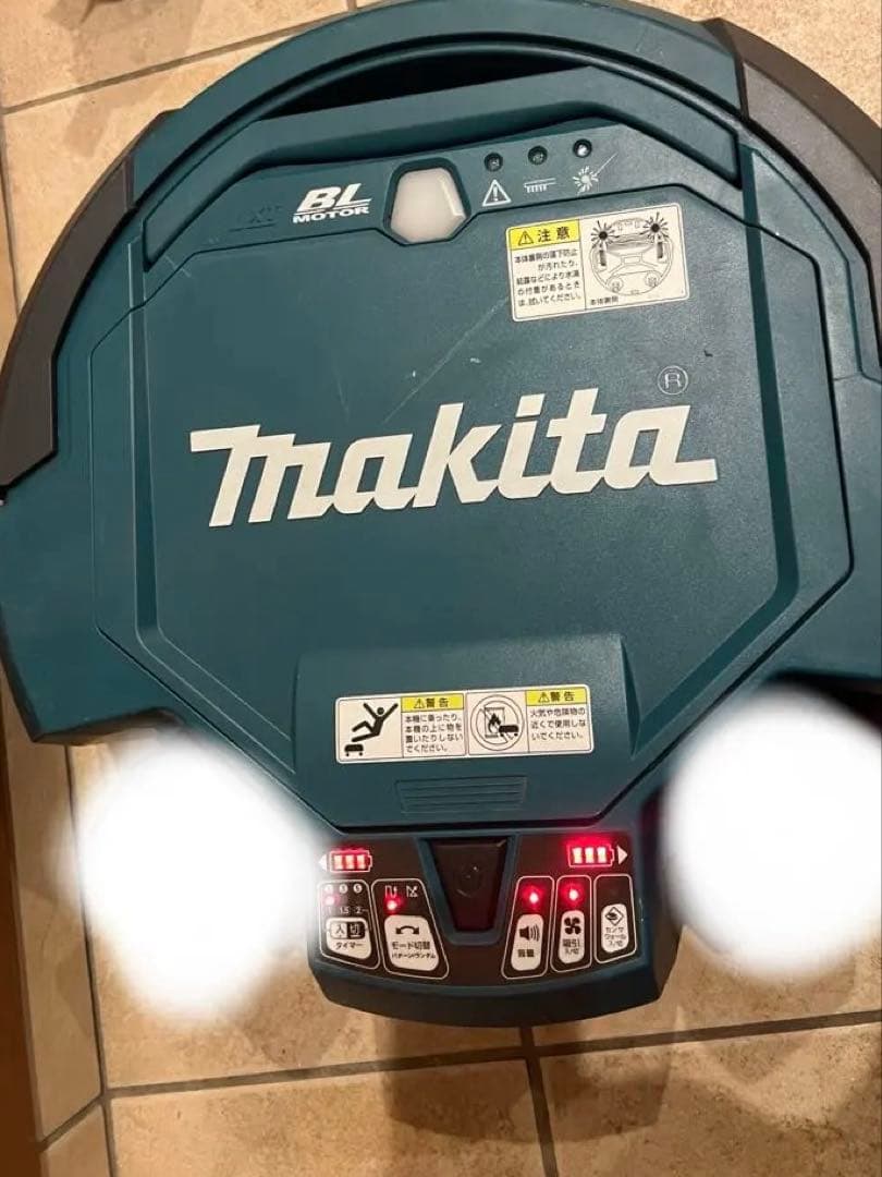 通電確認済み、マキタ、Makita ロボットクリーナー RC200D 18V