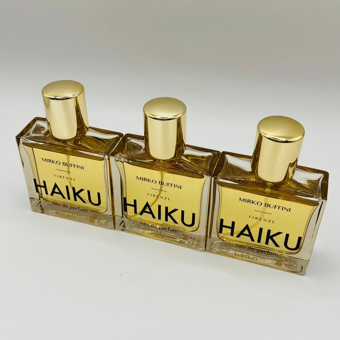 MIRKO BUFFINI HAIKU eau de parfum 3本セット