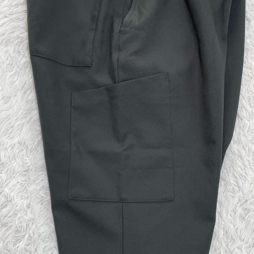 【美品】無印良品・セットアップ・ノーカラージャケット・カーゴパンツ・汚れ落ち