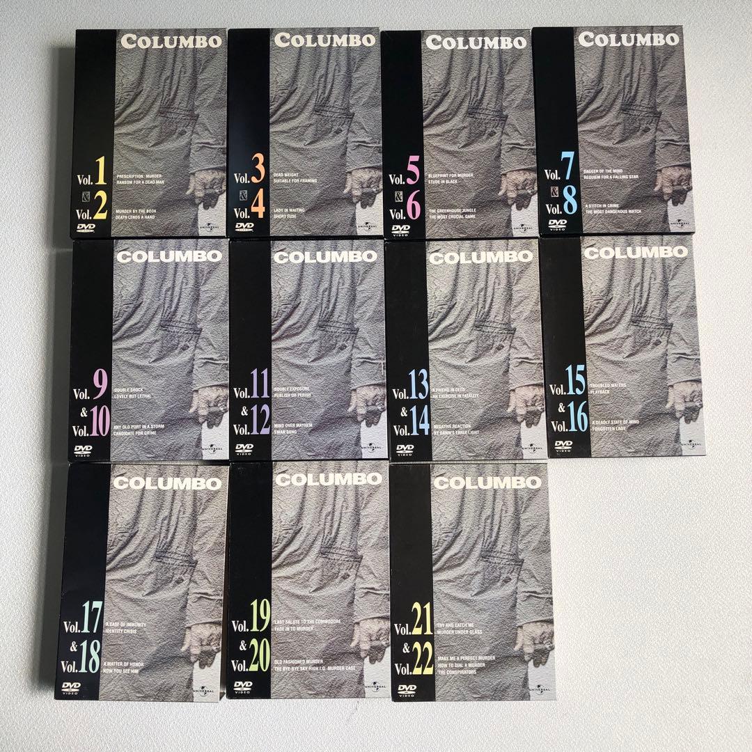 DVDまとめ 刑事コロンボ vol.1～vol.22 計22点【動作確認済み】