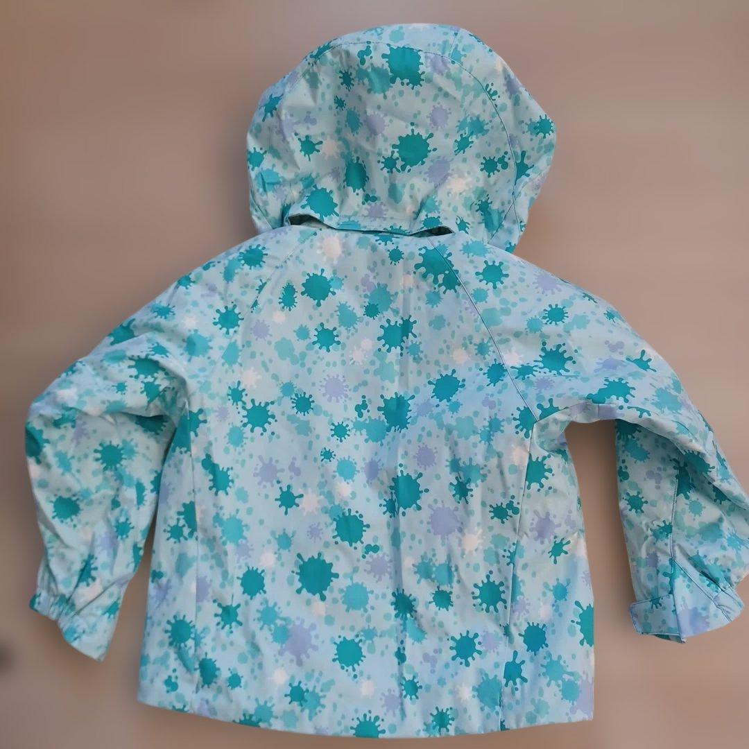 DESCENTE 子ども用スキーウェア 水色とピンク