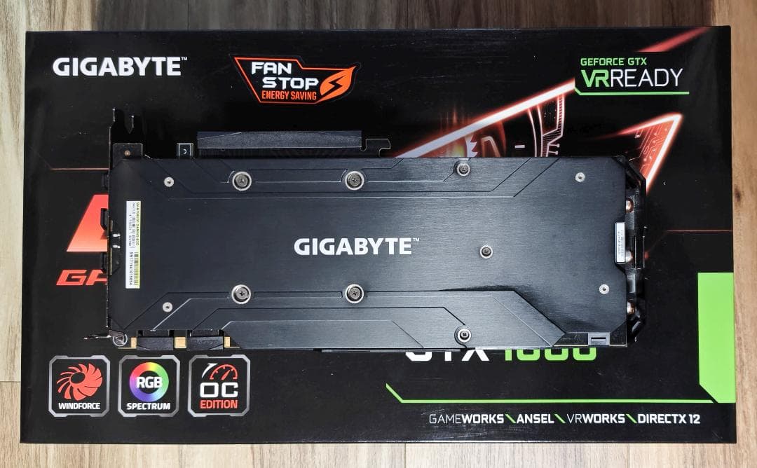 グラフィックボード・グラボ・ビデオカード GIGABYTE GeForce GTX 1080 G1 Gaming 8G
