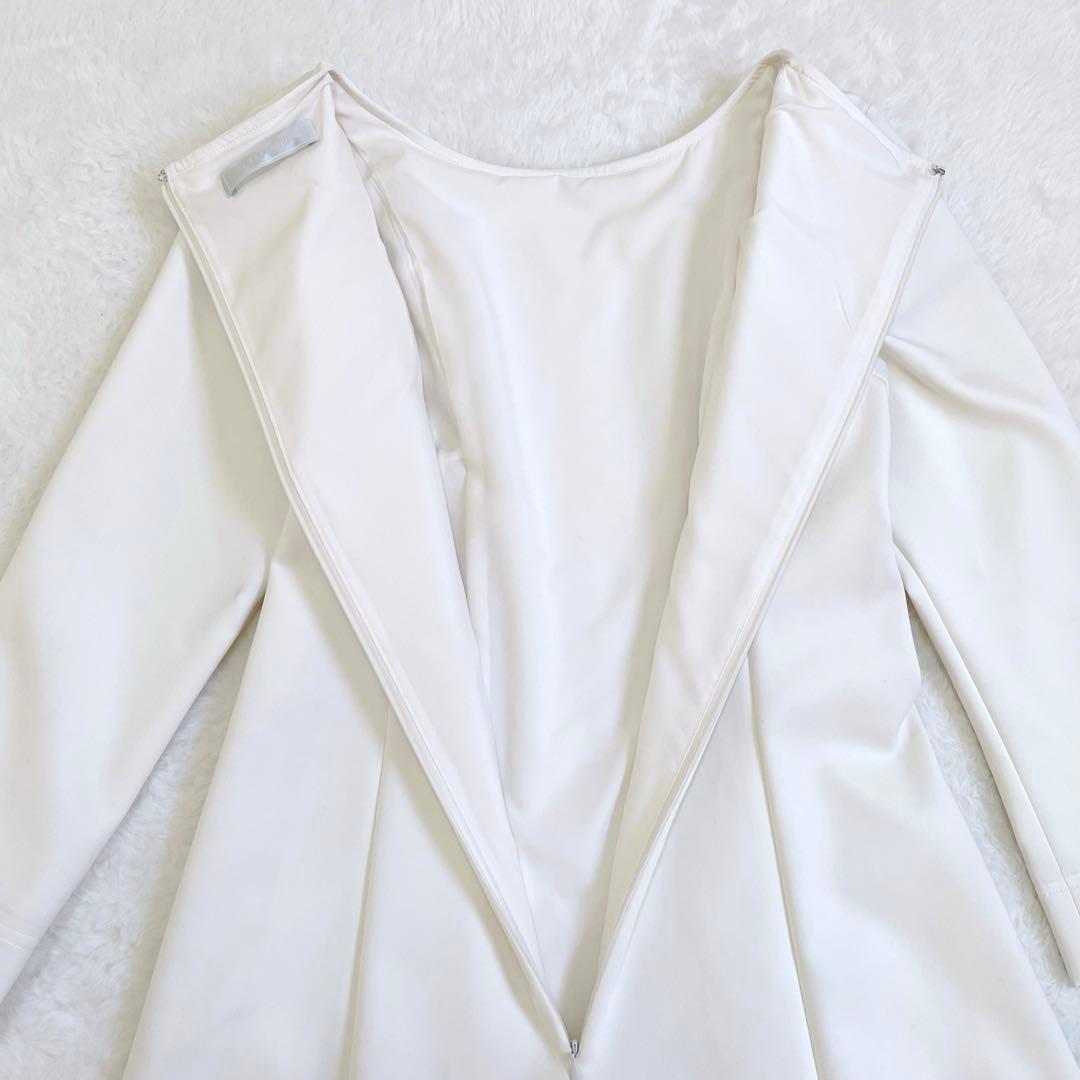 CELFORD セルフォード　ダンボールカットワンピース アイボリー 洗濯可
