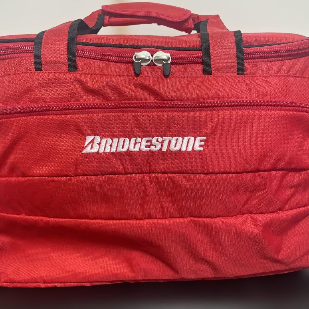 フェラーリ Ferrari ×BRIDGESTONE ボストンバッグ 大容量　赤