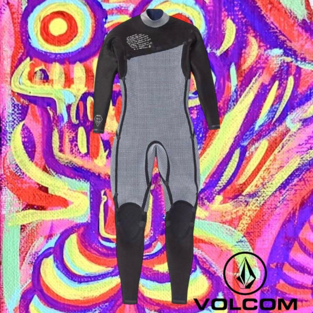 新品VOLCOMボルコム モジュレーター4/3mmチェストジップフルスーツM