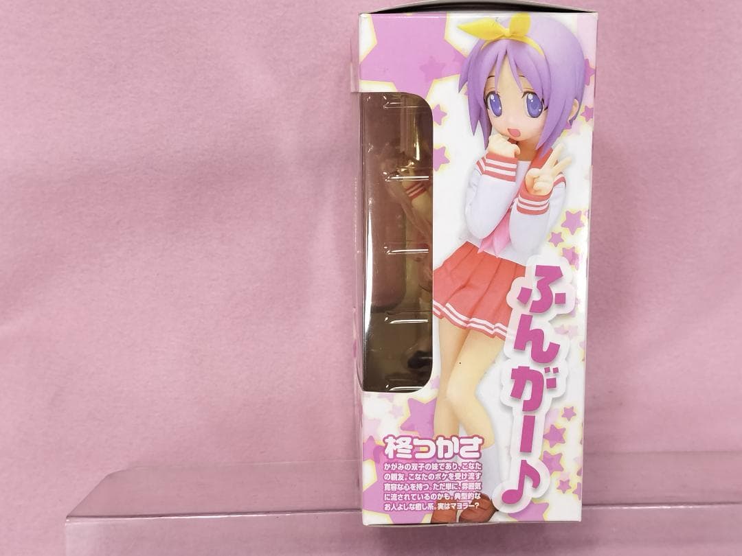 【未開封 美品】らき☆すた　柊かがみ&柊つかさ制服Ver　1/12フィギュア
