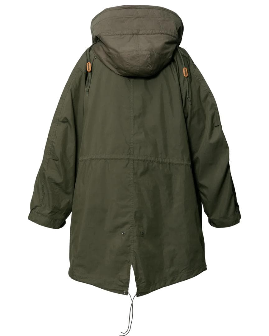 L / 試着のみ CDG x ALPHA FISHTAIL COAT モッズ