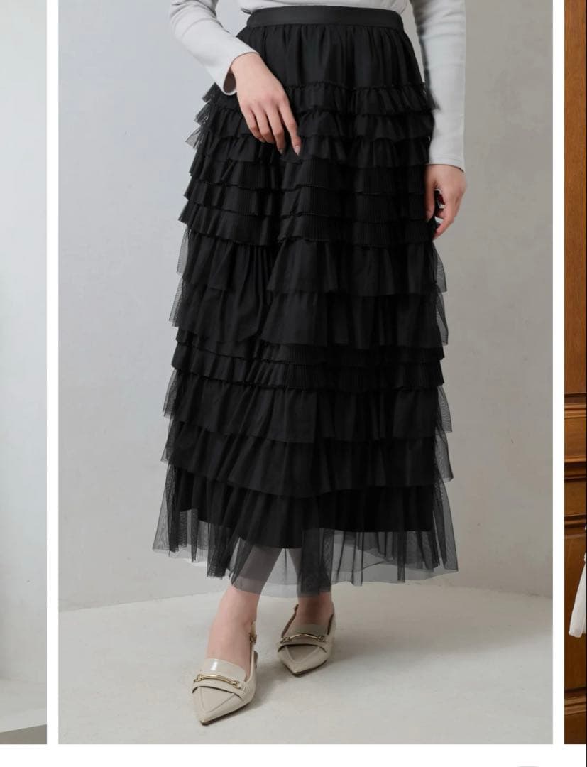 ハーリップトゥ　Loved one Tulle Skirt