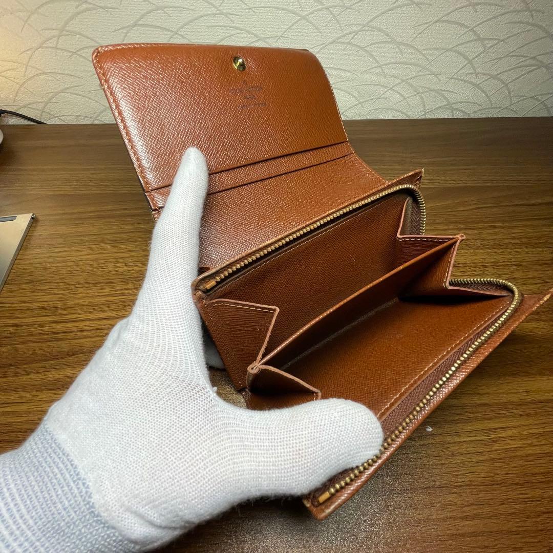 【美品】ルイヴィトン モノグラム ポルトフォイユエリーズ 財布