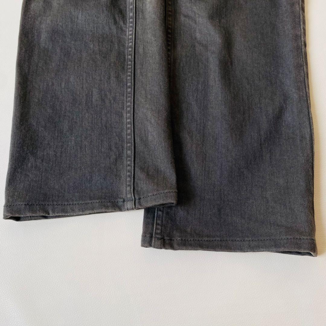【美品】ヤヌーク　デニムパンツ　LEA (レア)　ボーイズストレート　ストレッチ