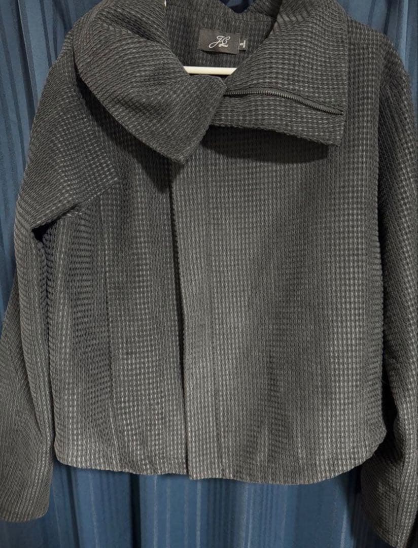【即日発送】Jcaesar ZIPPER JACKET S斜めジップジャケット