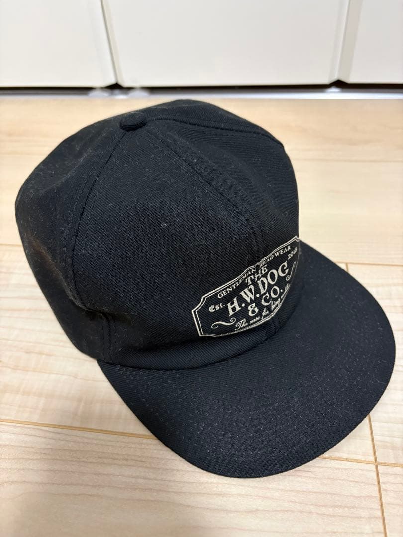 THE H.W.DOG&CO トラッカーキャップ 黒　サイズ40