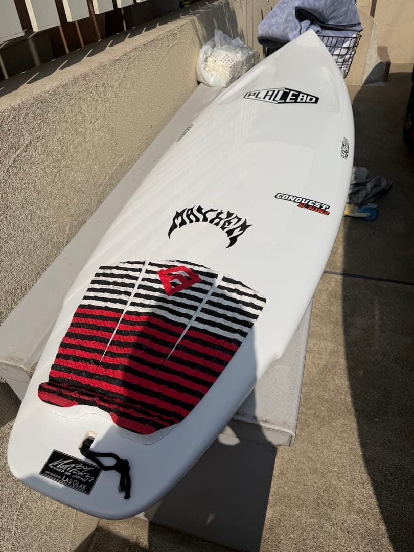 【手渡し・五反田】プレセボ エルディアブロ 5'10 (31.6L) 付属品多数