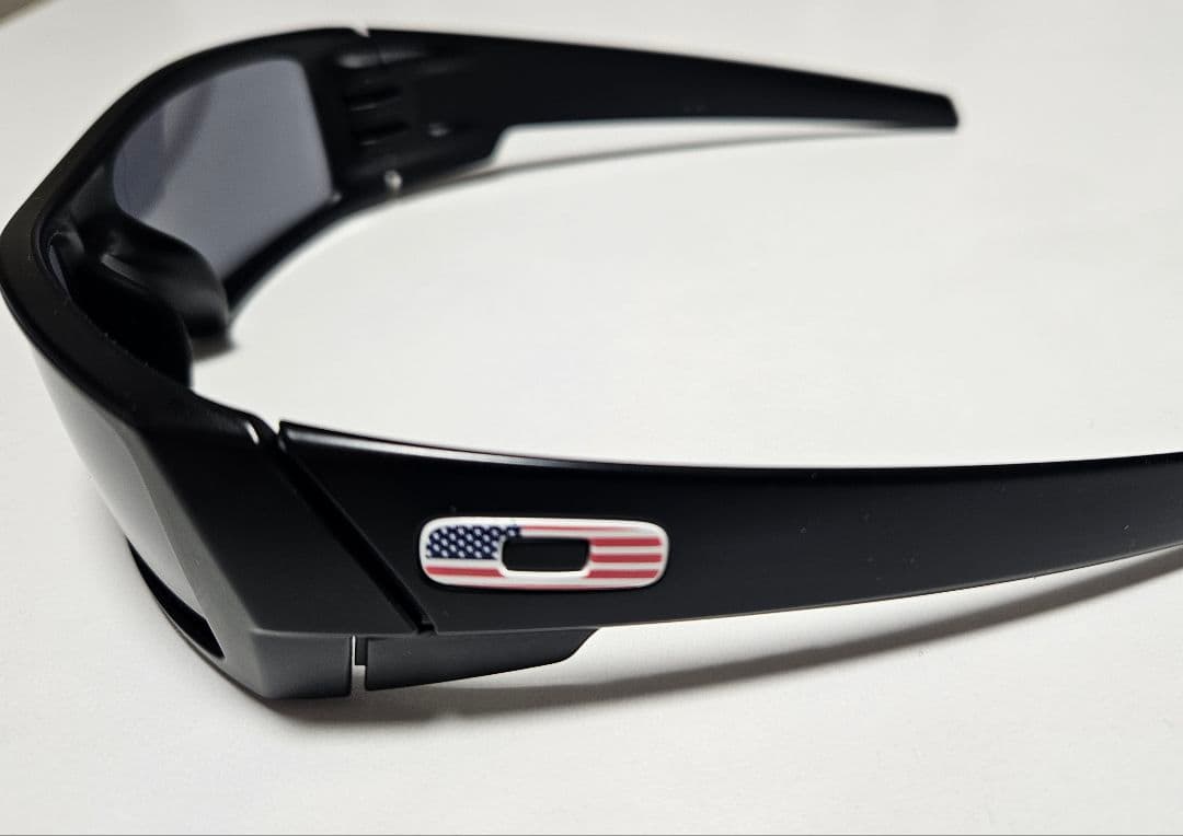 OAKLEY SI GASCAN マットブラック サングラス アメリカ国旗 美品