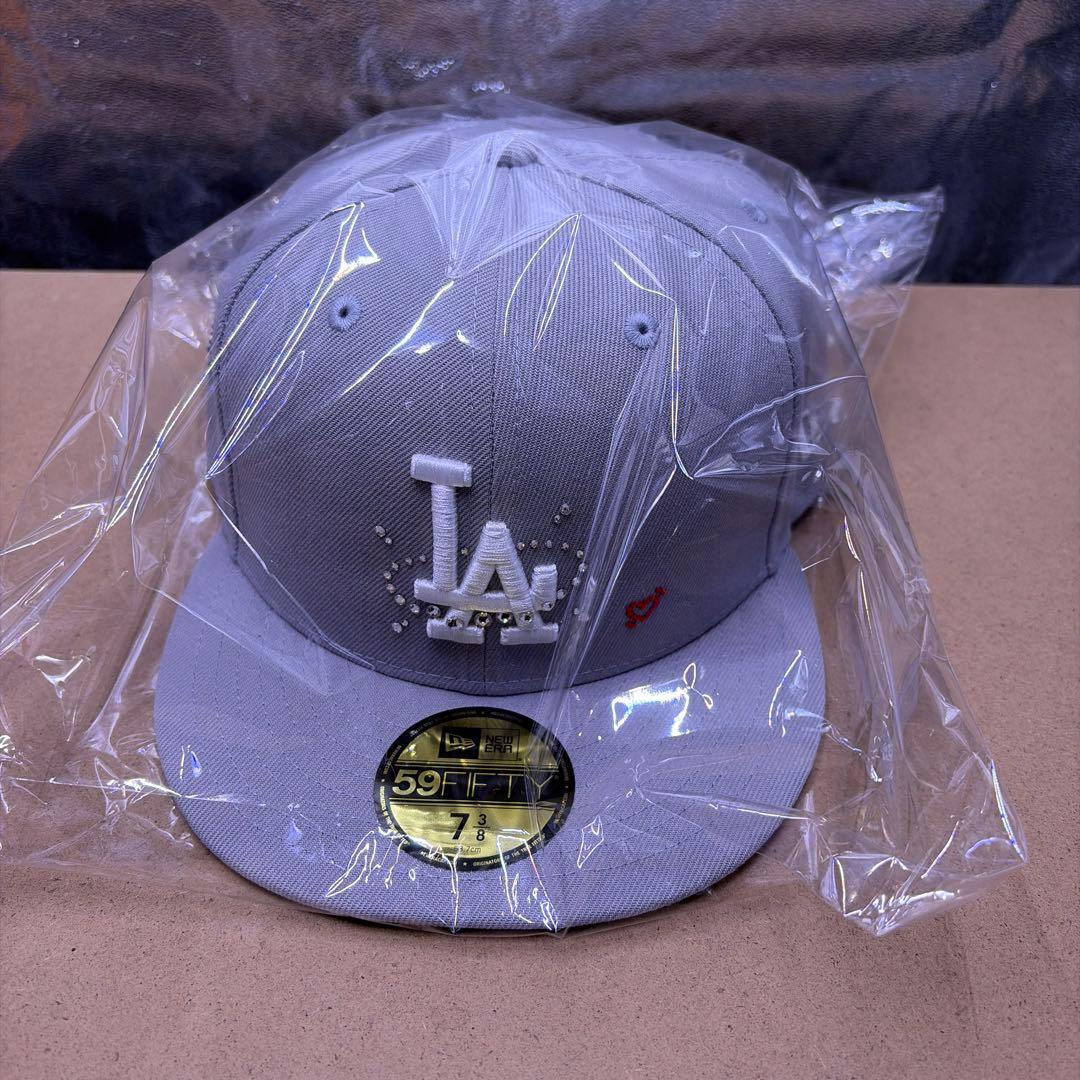 Couture LA Dodgers キャップ グレー 7 3/8 newera