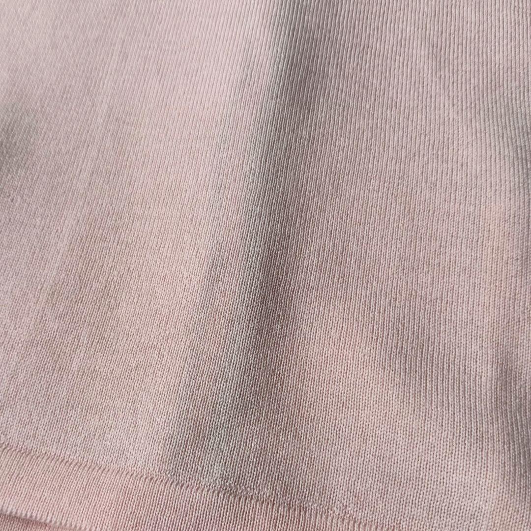 【ロロピアーナ】ベビーカシミヤウールカーディガン ピンク イタリア製
