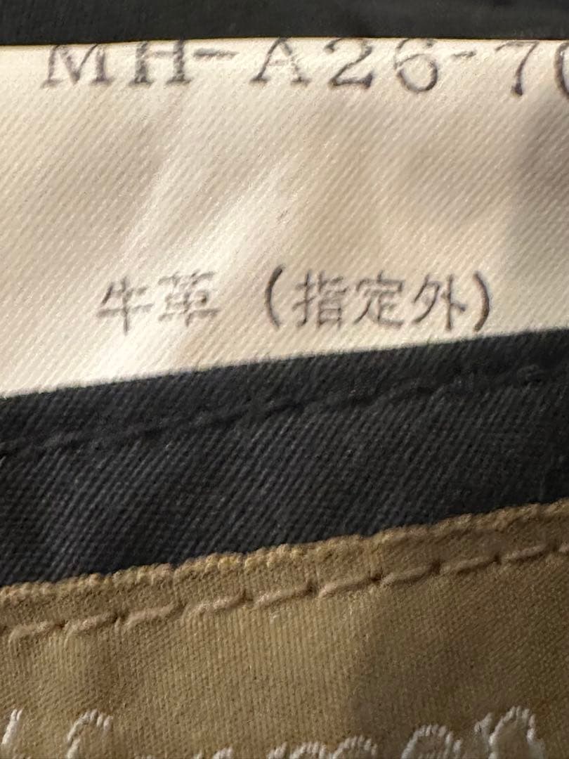 帽子 Y's for men leather cap