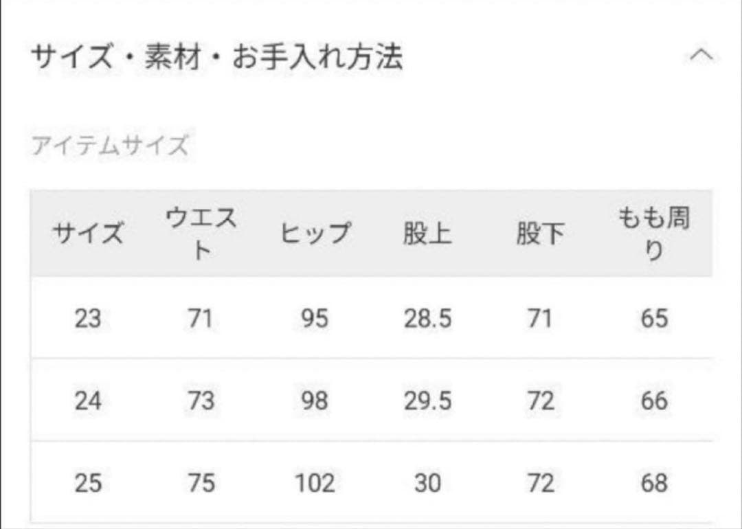 upper hights　アッパーハイツ THE JANET サイズ24