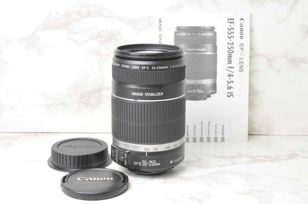 美品 Canon EF-S 55-250mm IS⭐️手ぶれ補正 望遠 キヤノン