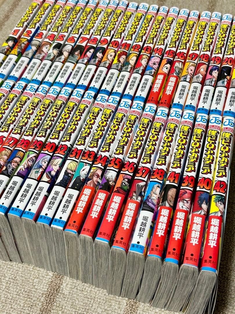 僕のヒーローアカデミア 全巻セット 1-42巻